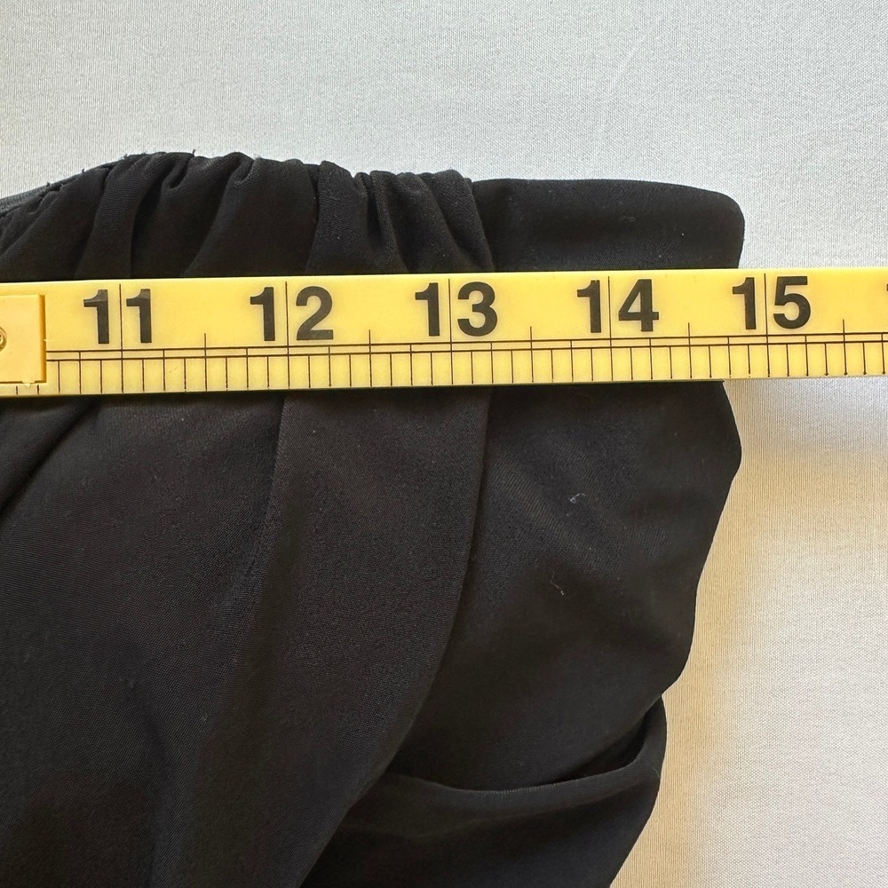 BCBG Paris Black Strapless Maxi Dress Womens 4 Formal Evening Gown Elegant Party - Picture 4 of 9